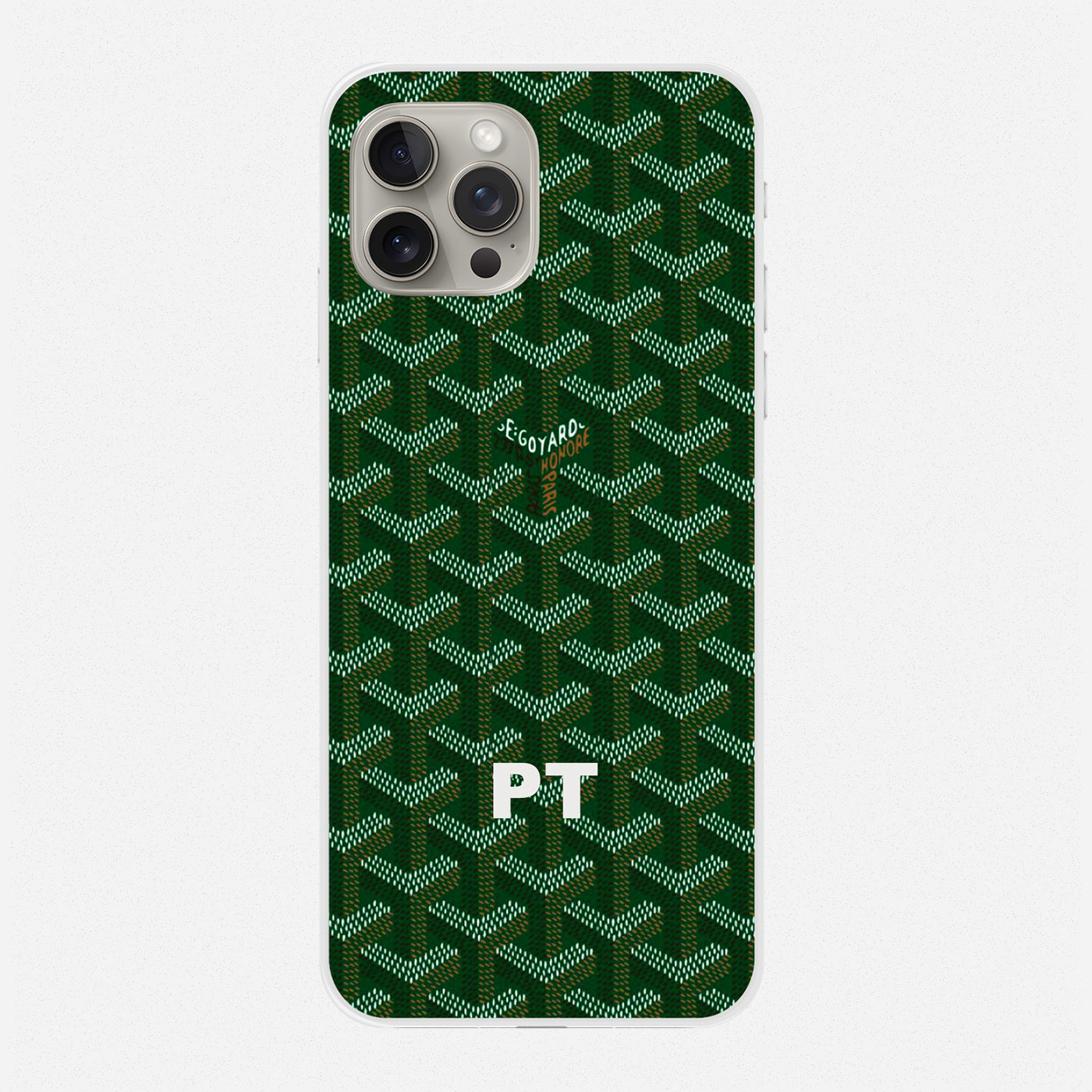 The Tangerine Chevron Luxe Case
