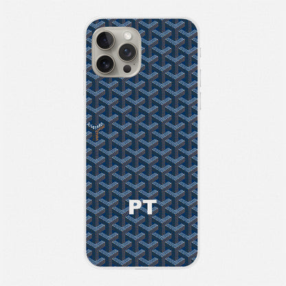 The Tangerine Chevron Luxe Case