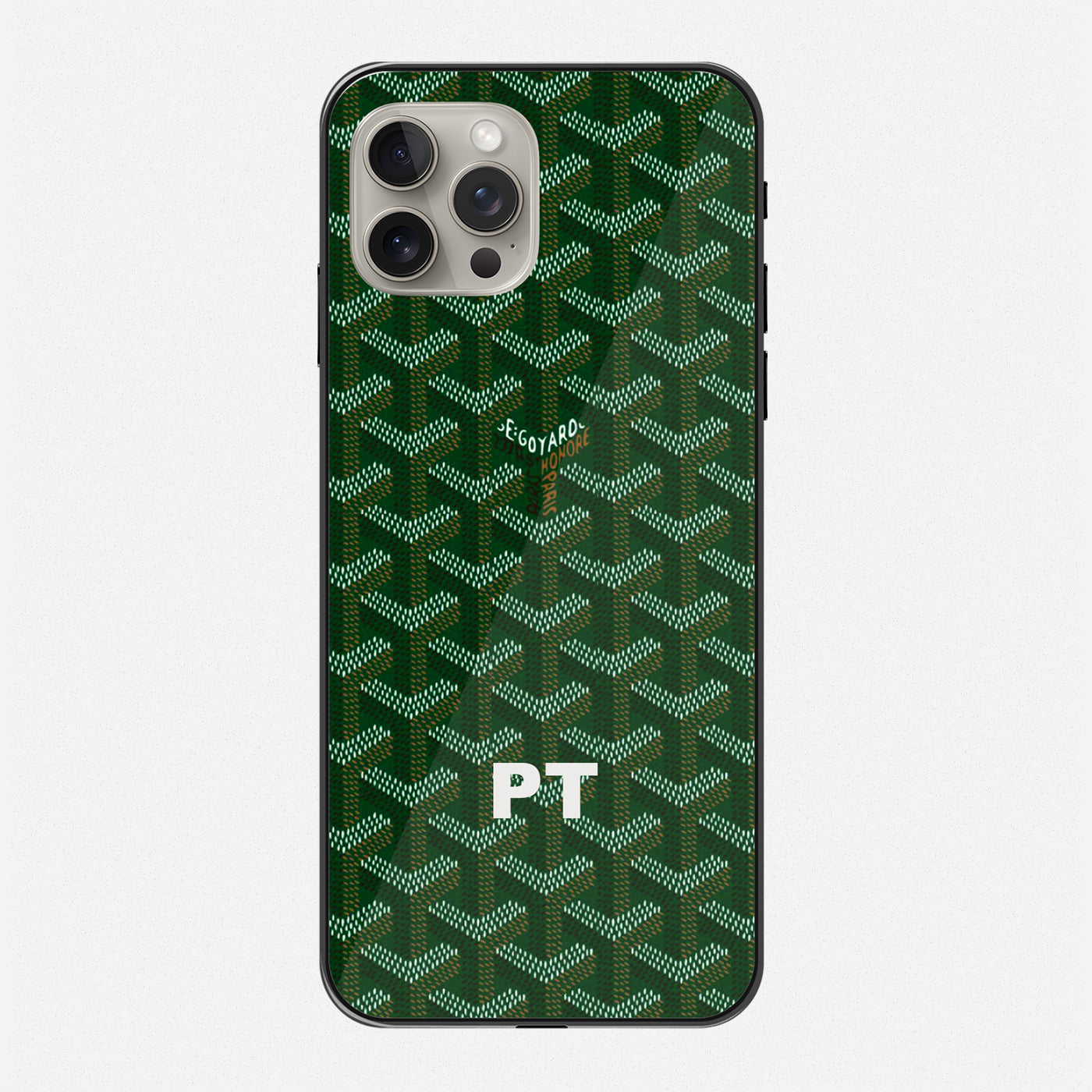 The Tangerine Chevron Luxe Case