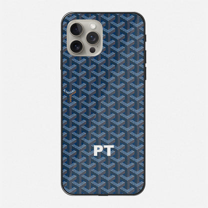 The Tangerine Chevron Luxe Case