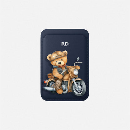 Roadster Bear MagSafe Wallet